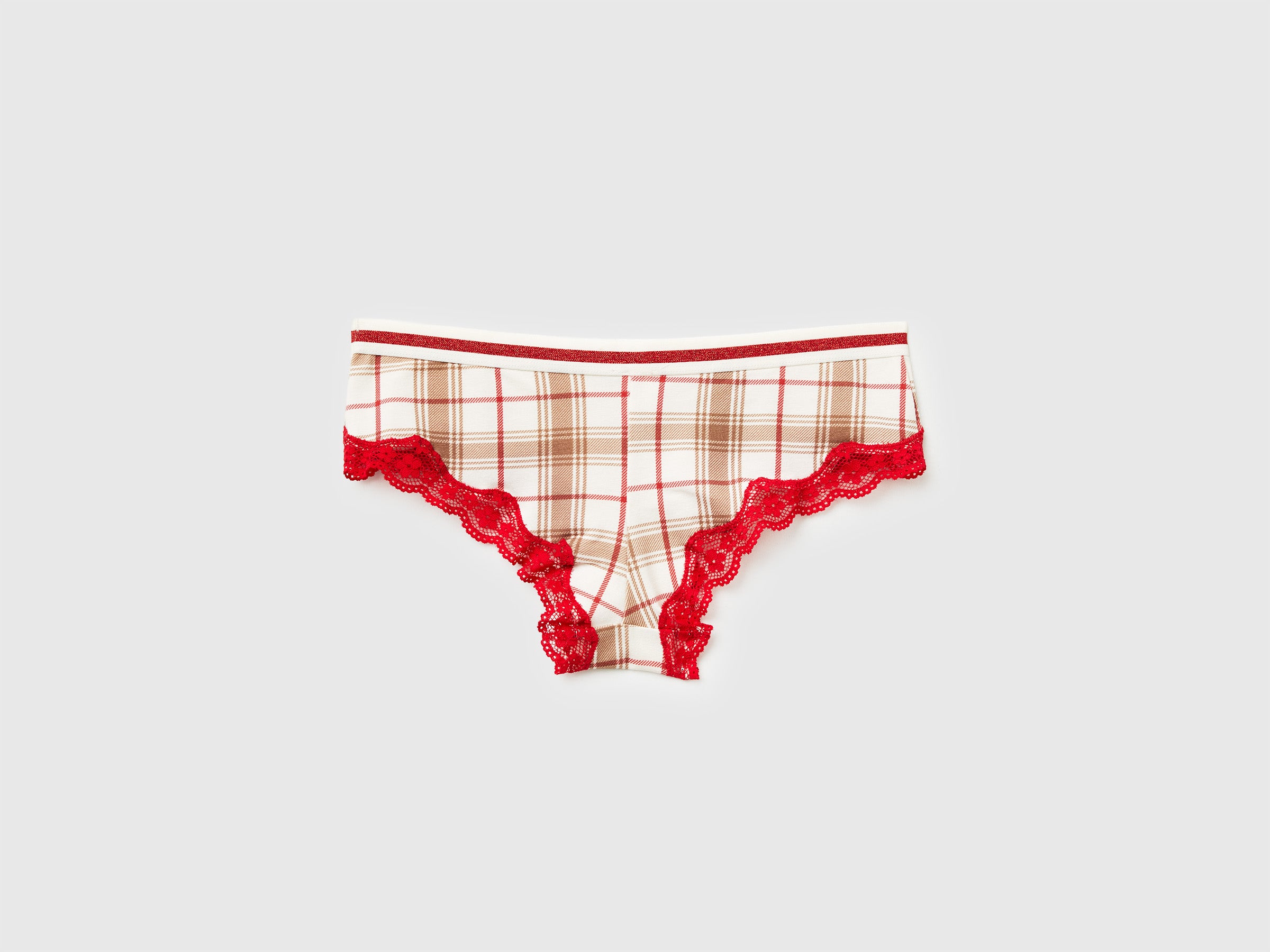 Culotte tartan com renda - ucb_image_BS