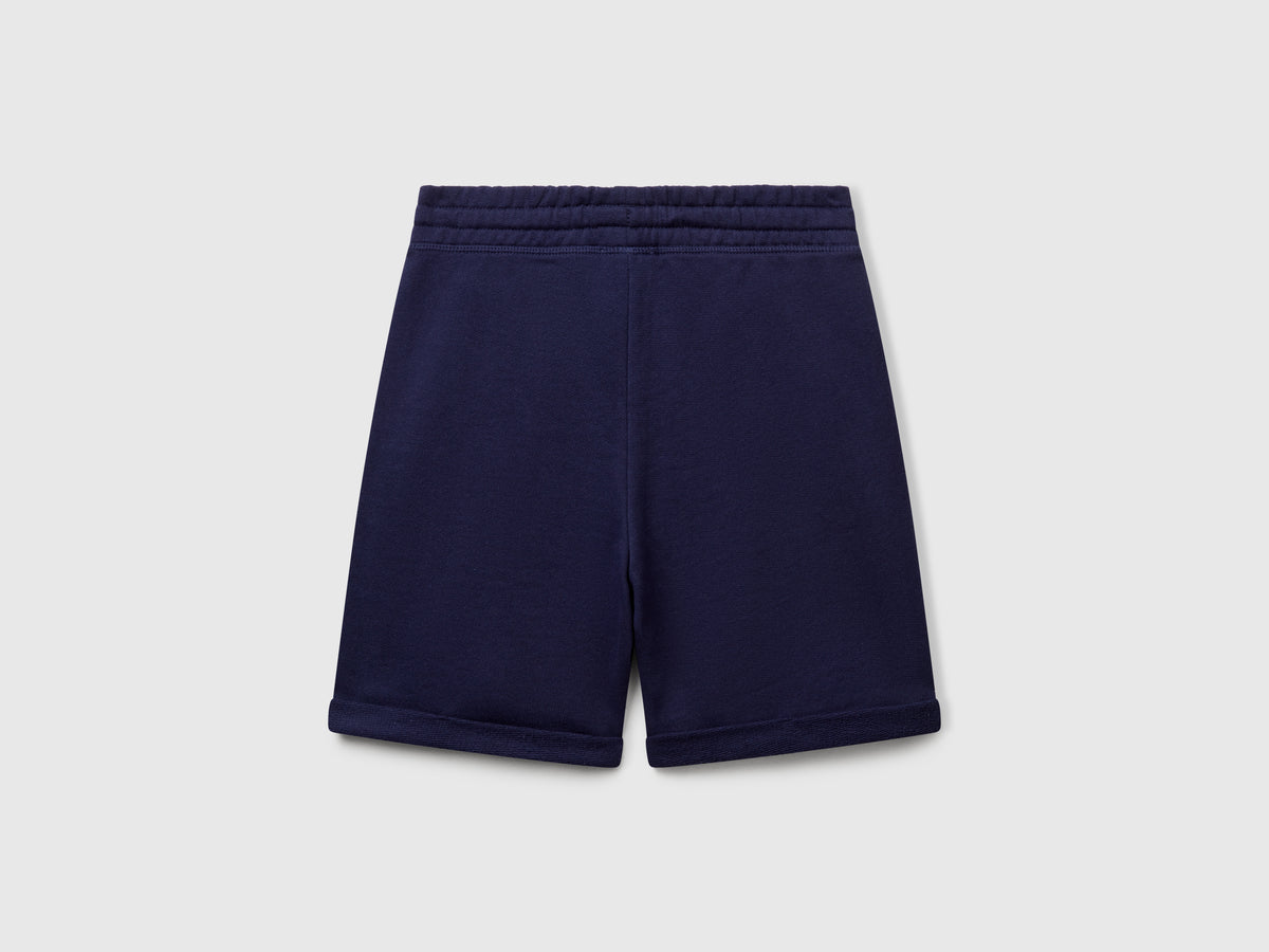 Bermudas em felpo de algodão puro - ucb_image_BS
