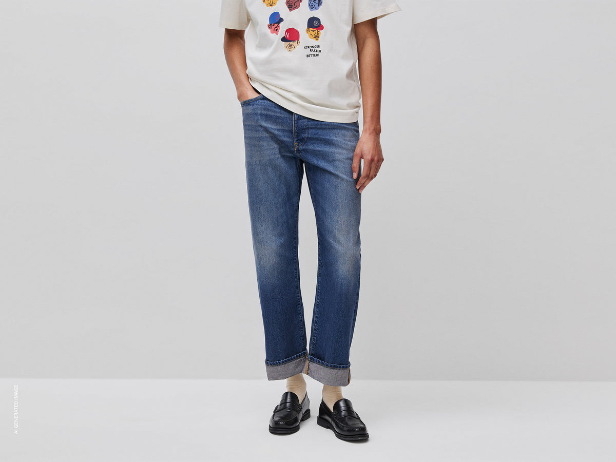 Jeans regular fit stone washed - ucb_image_F