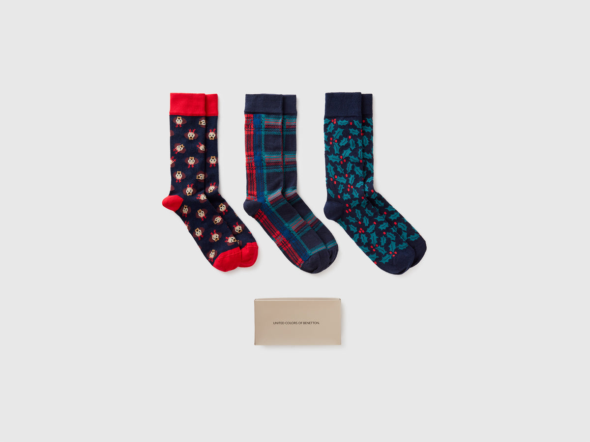 Três pares de meias de Natal - ucb_image_FS