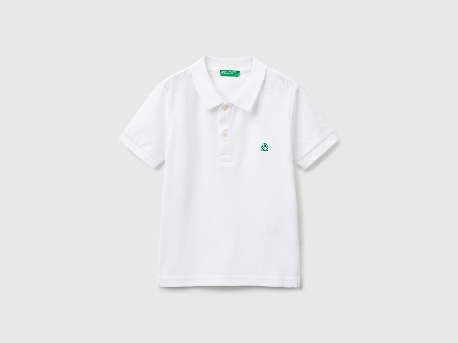 Short sleeve polo in pure cotton - ucb_image_FS
