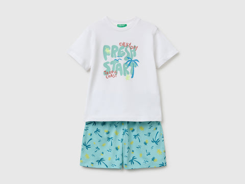 Printed t-shirt and shorts set - ucb_image_FS