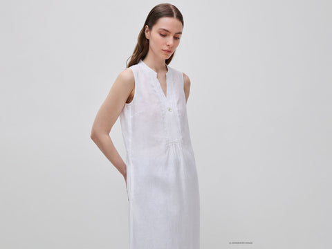 Vestido comprido 100% linho - ucb_image_F