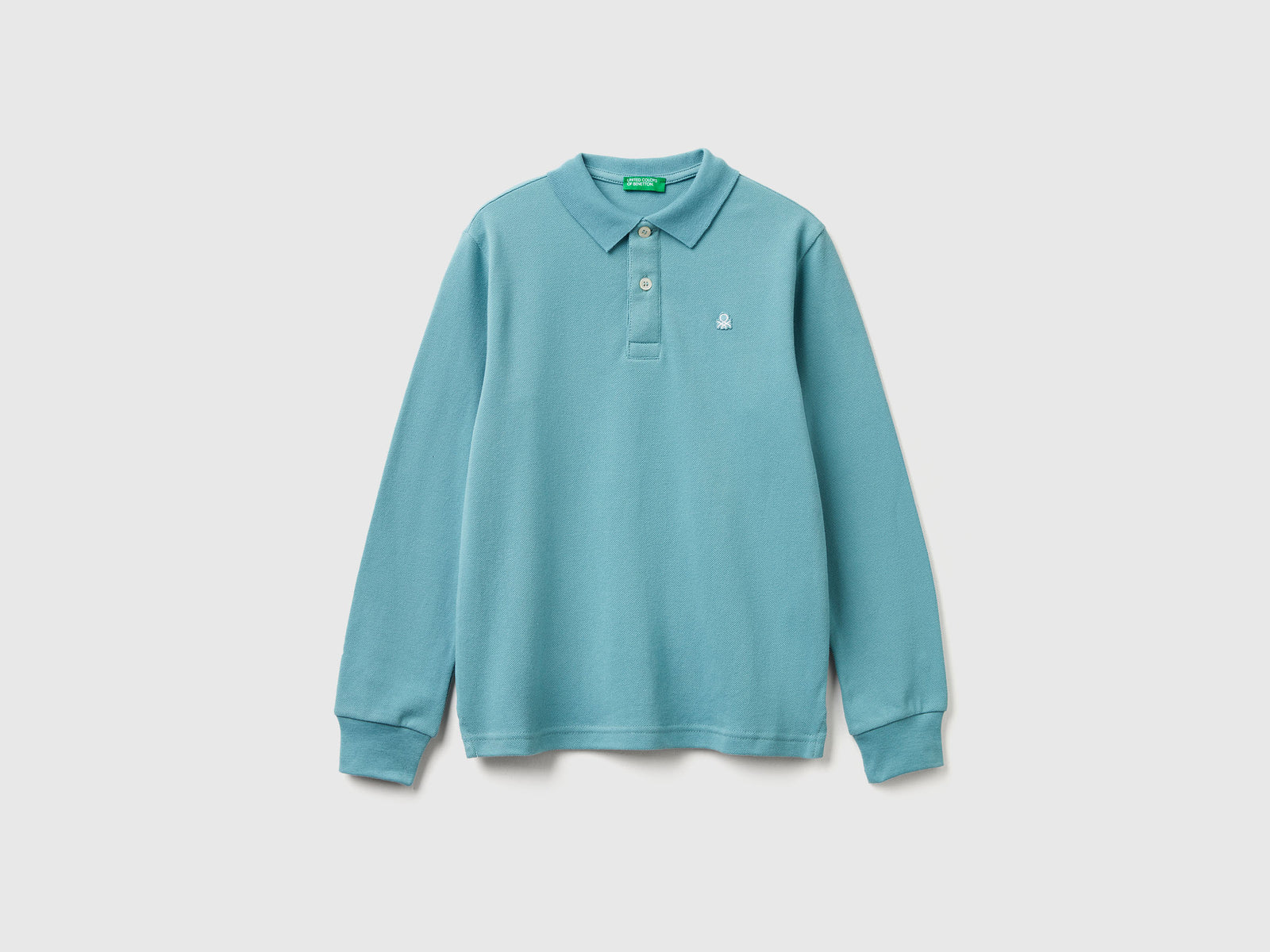 Polo de manga comprida em algodão - ucb_image_FS