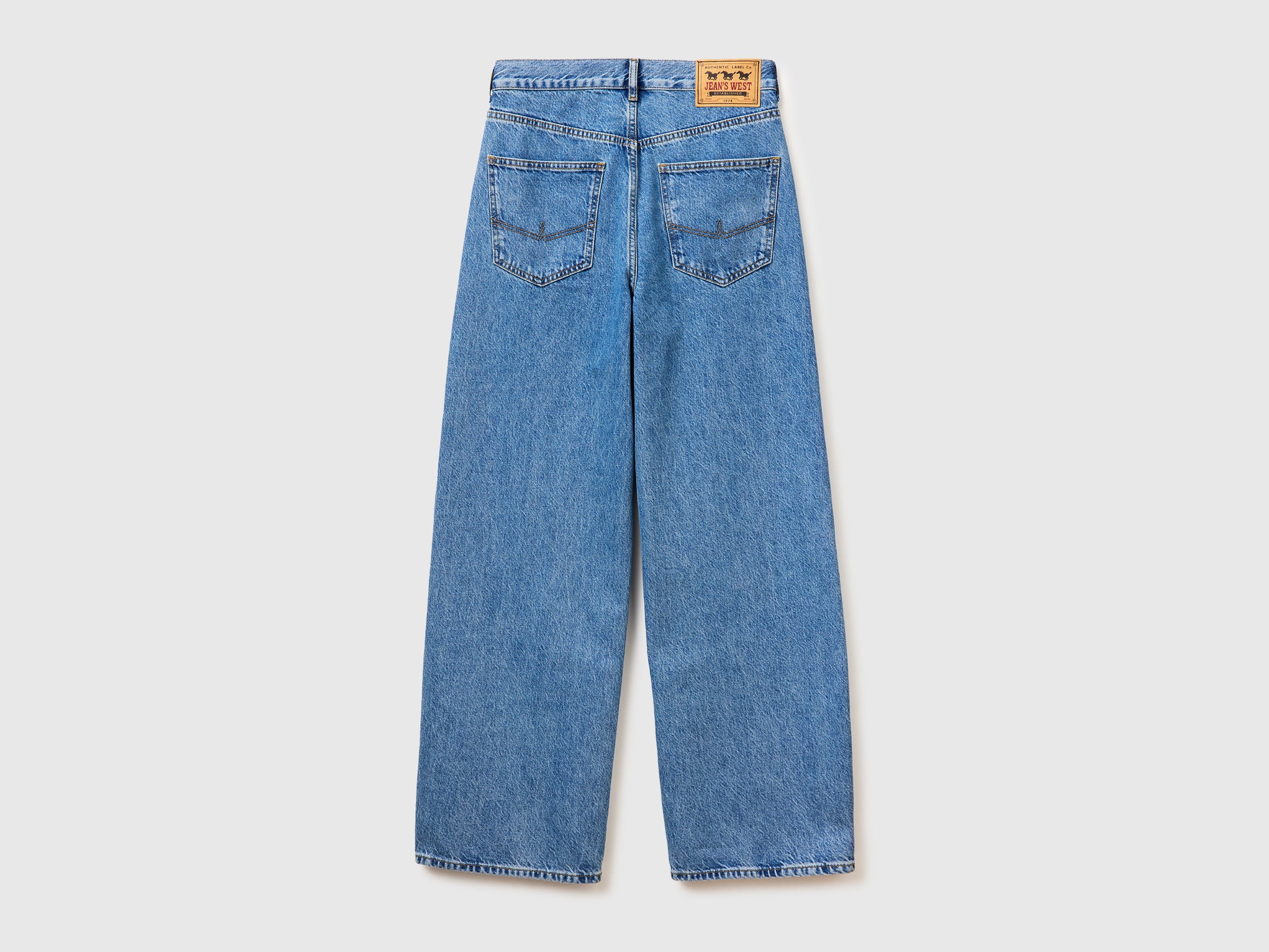 Jeans wide fit lavagem clara - ucb_image_BS