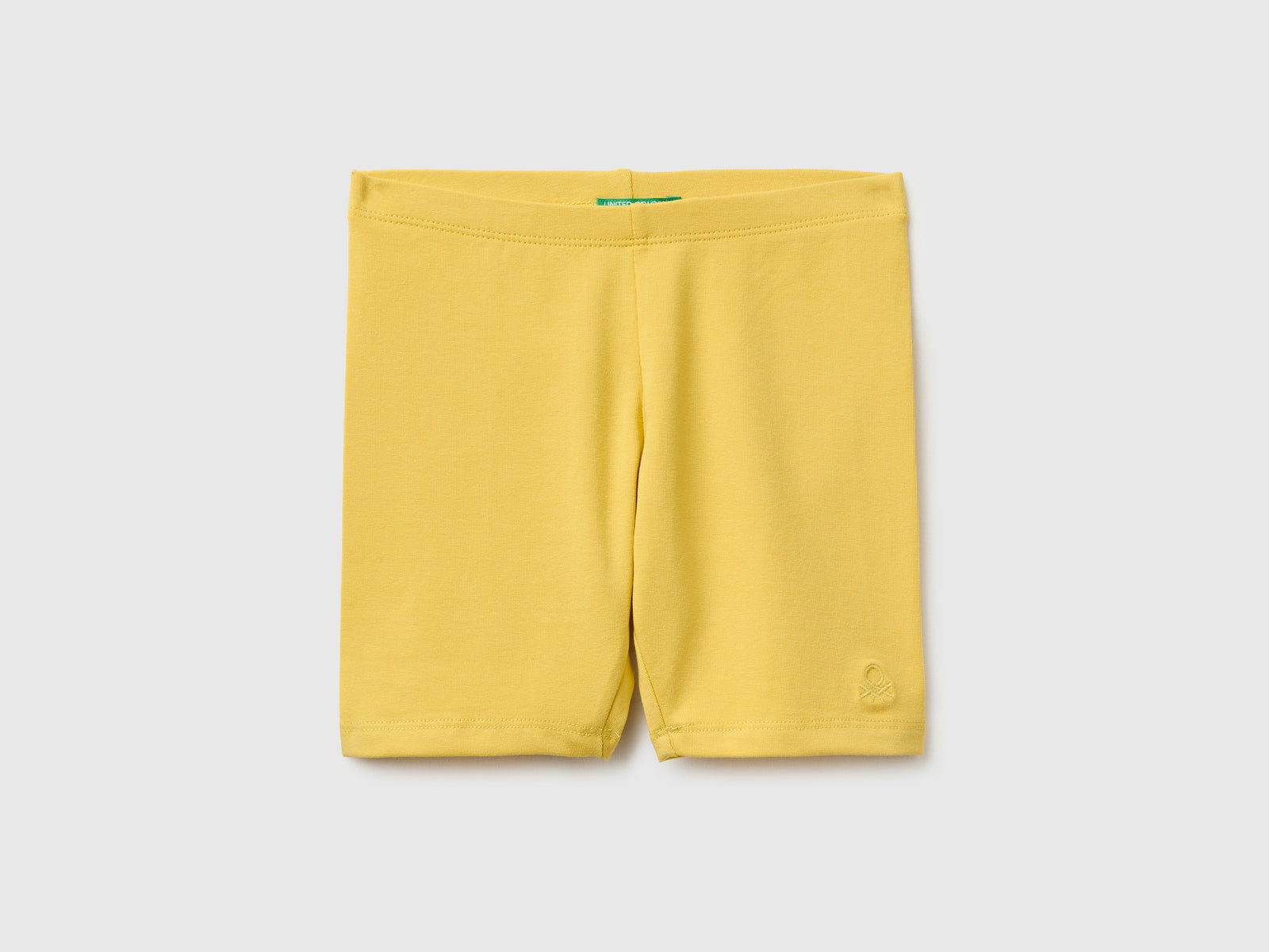 Stretch cotton short leggings - ucb_image_FS