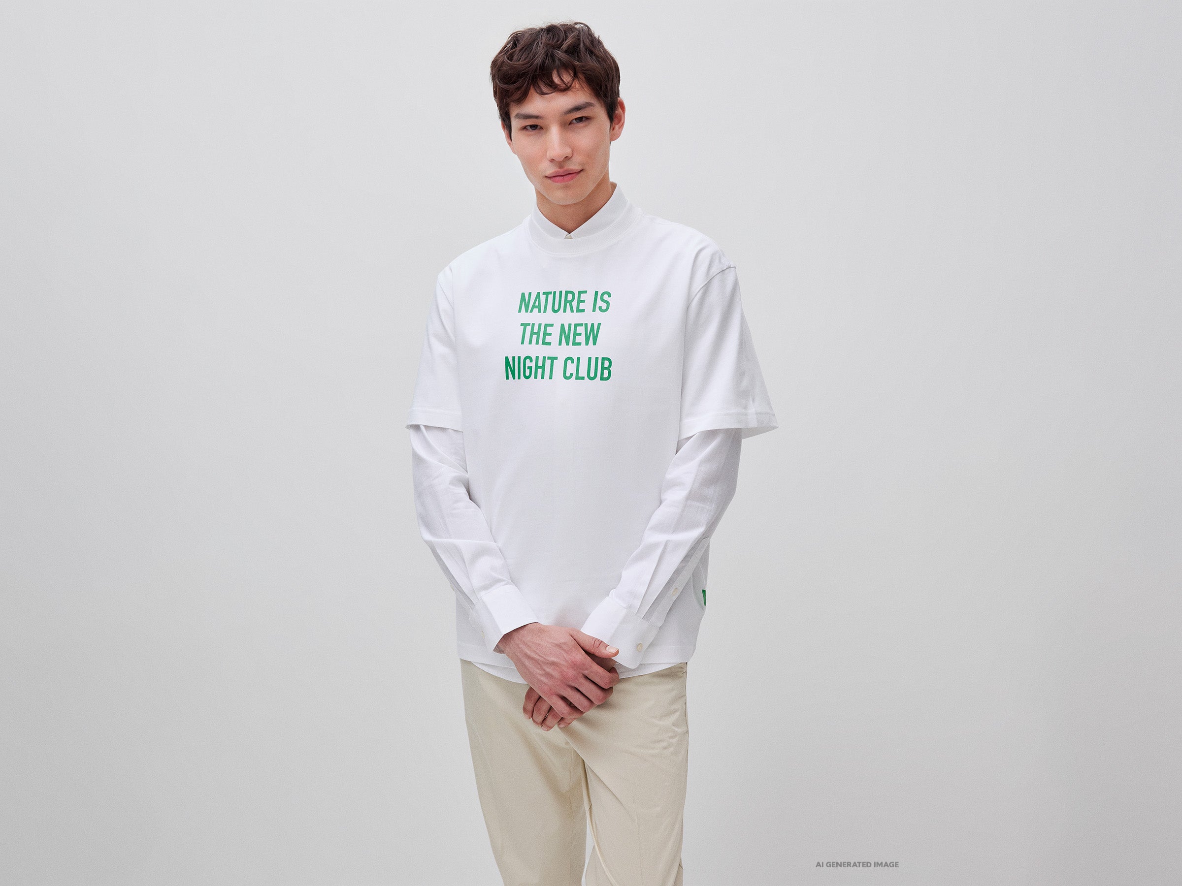 T-shirt relaxed fit com estampa - ucb_image_F