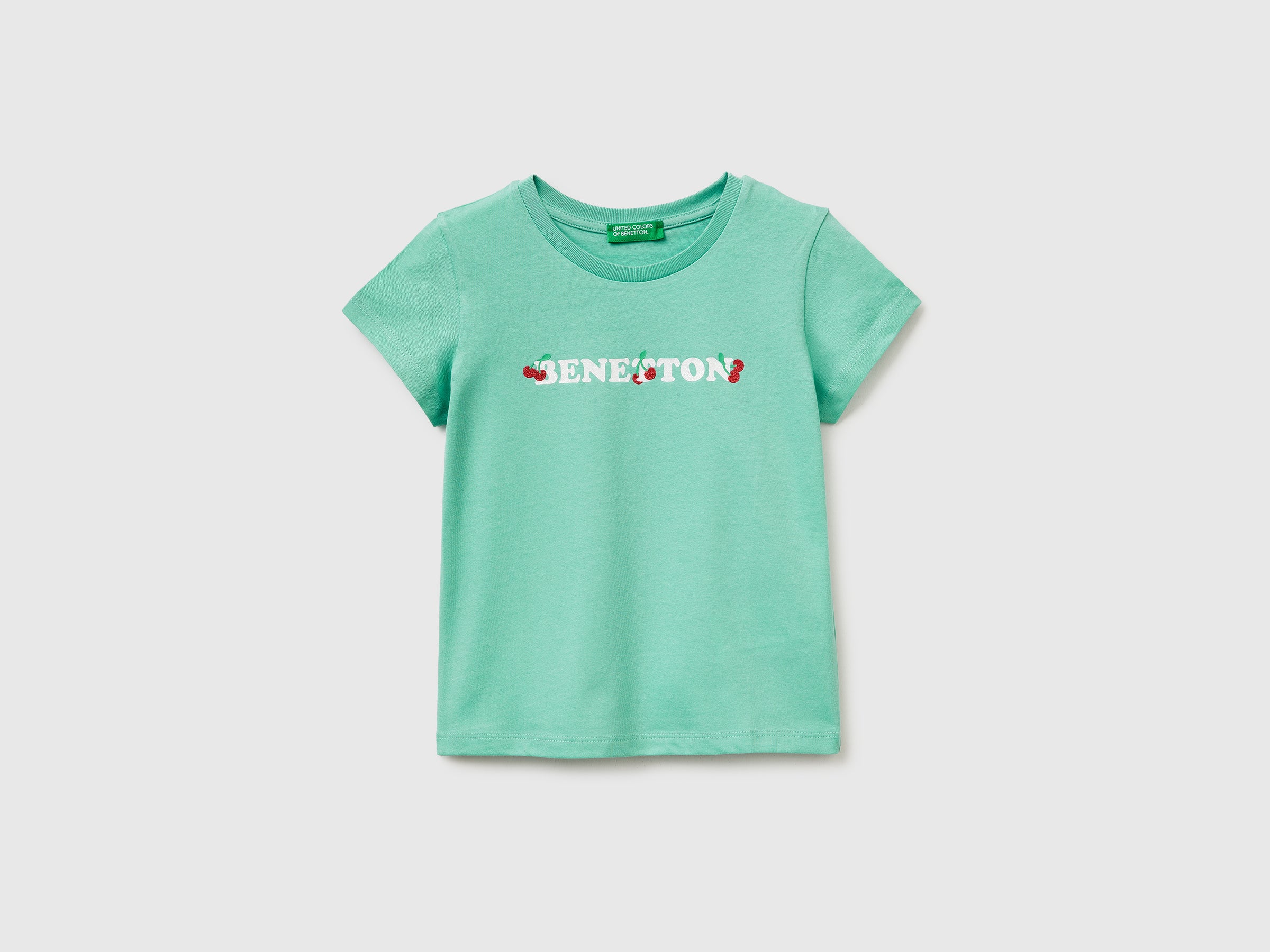 T-shirt with glitter print - ucb_image_FS