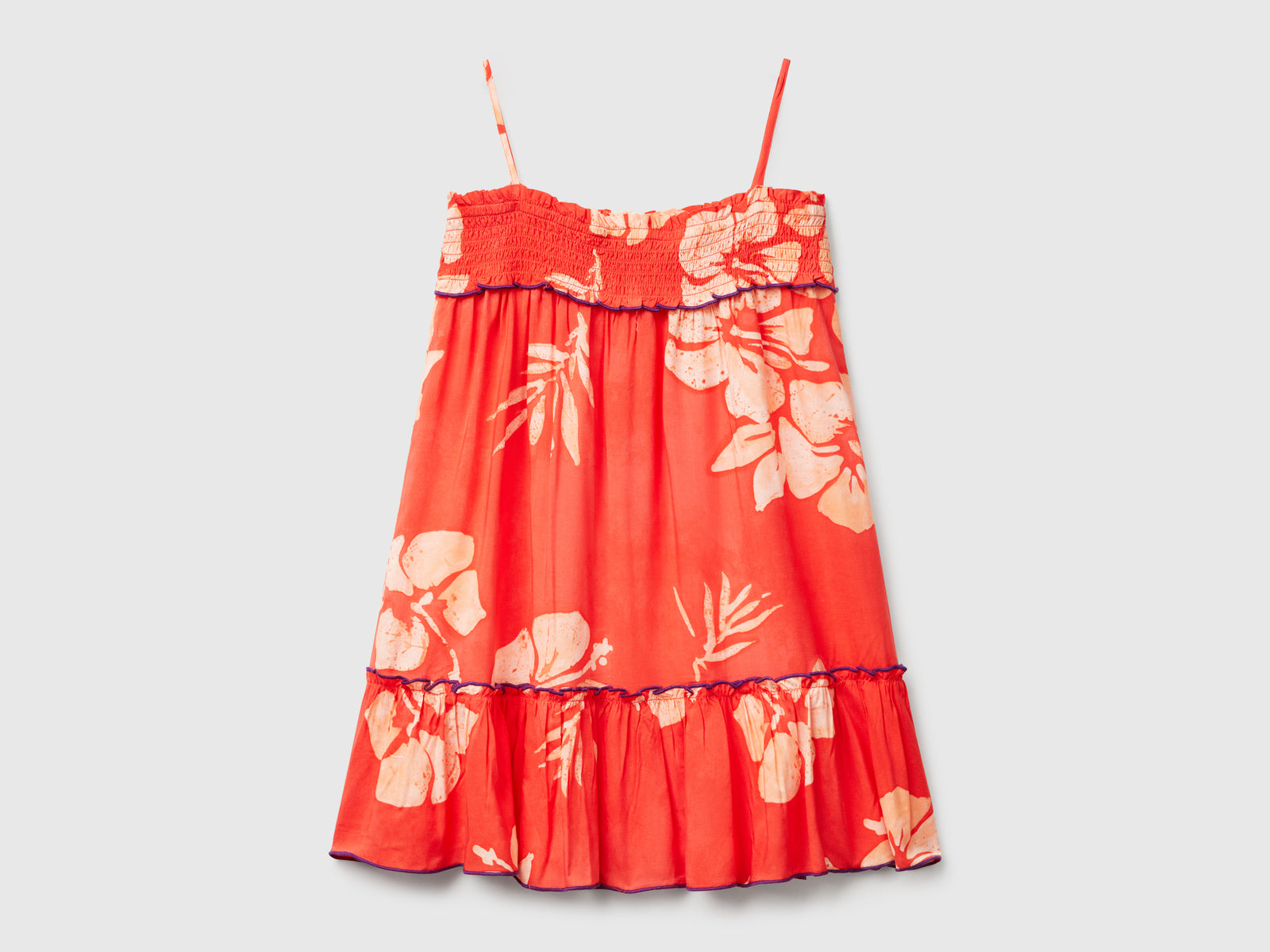 Vestido fluido com estampa de flores - ucb_image_BS