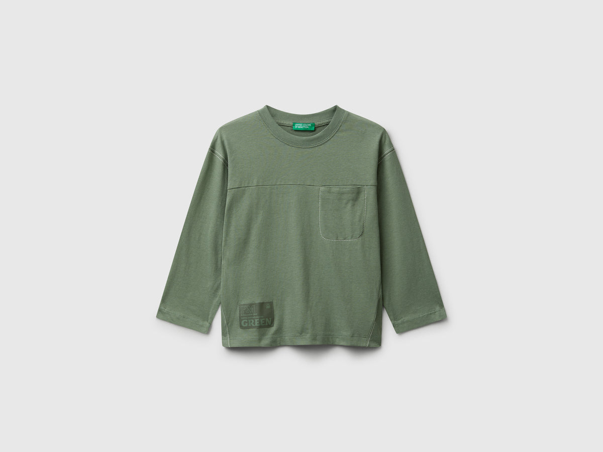 T-shirt de manga comprida com estampa espessa - ucb_image_FS
