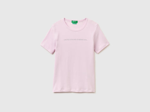 Short sleeve t-shirt with glitter logo - ucb_image_FS
