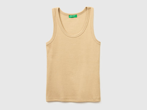 Wide-neck ribbed tank top - ucb_image_FS