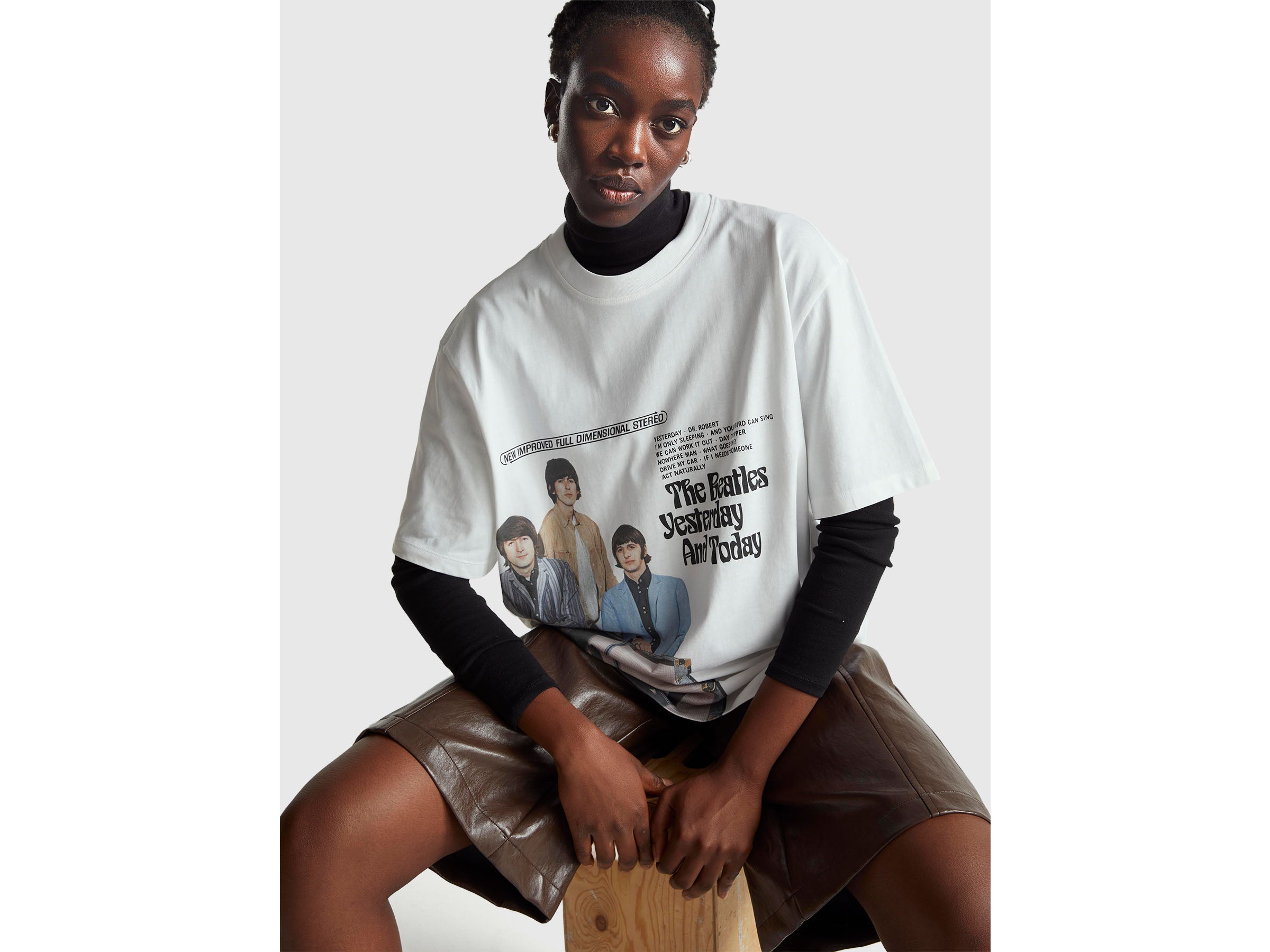 T-shirt "The Beatles” em algodão - ucb_image_FY