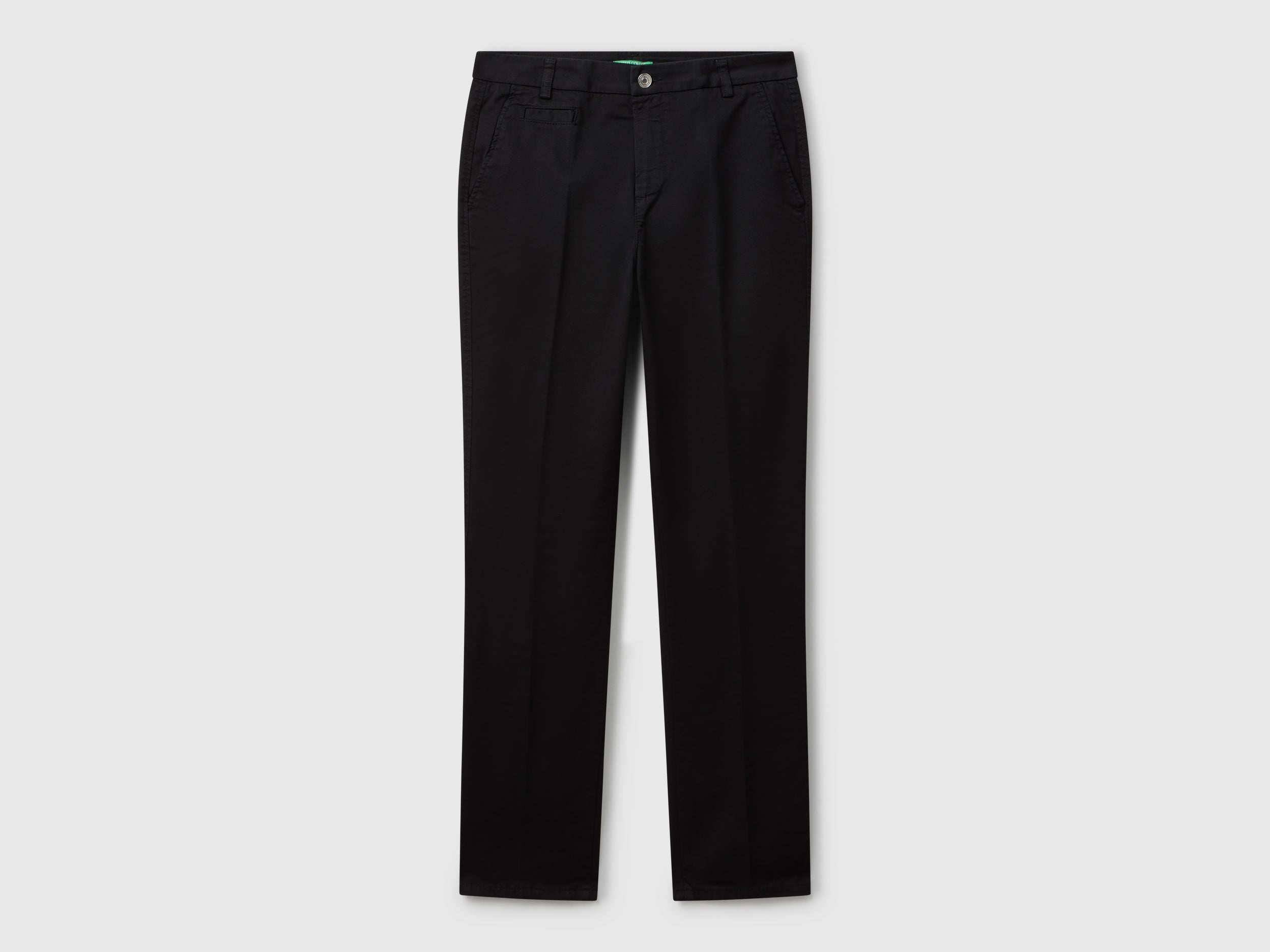 Chinos slim fit em algodão preto - ucb_image_FS