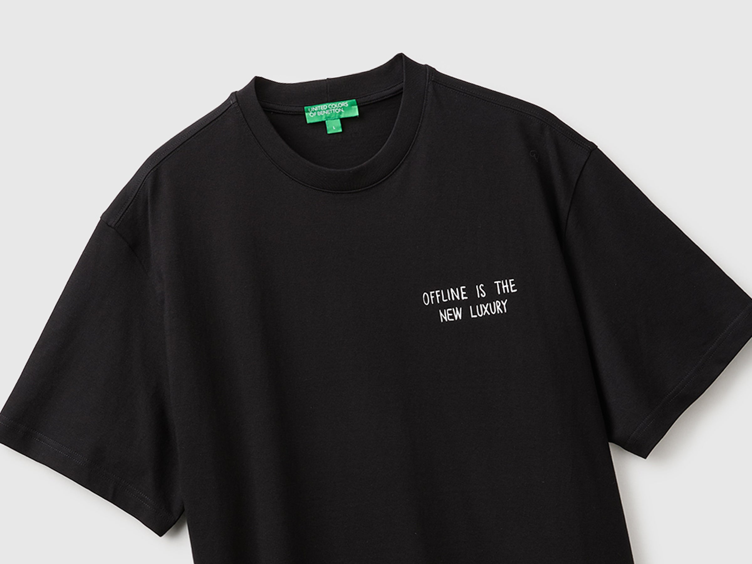 T-shirt relaxed fit com estampa - ucb_image_FY