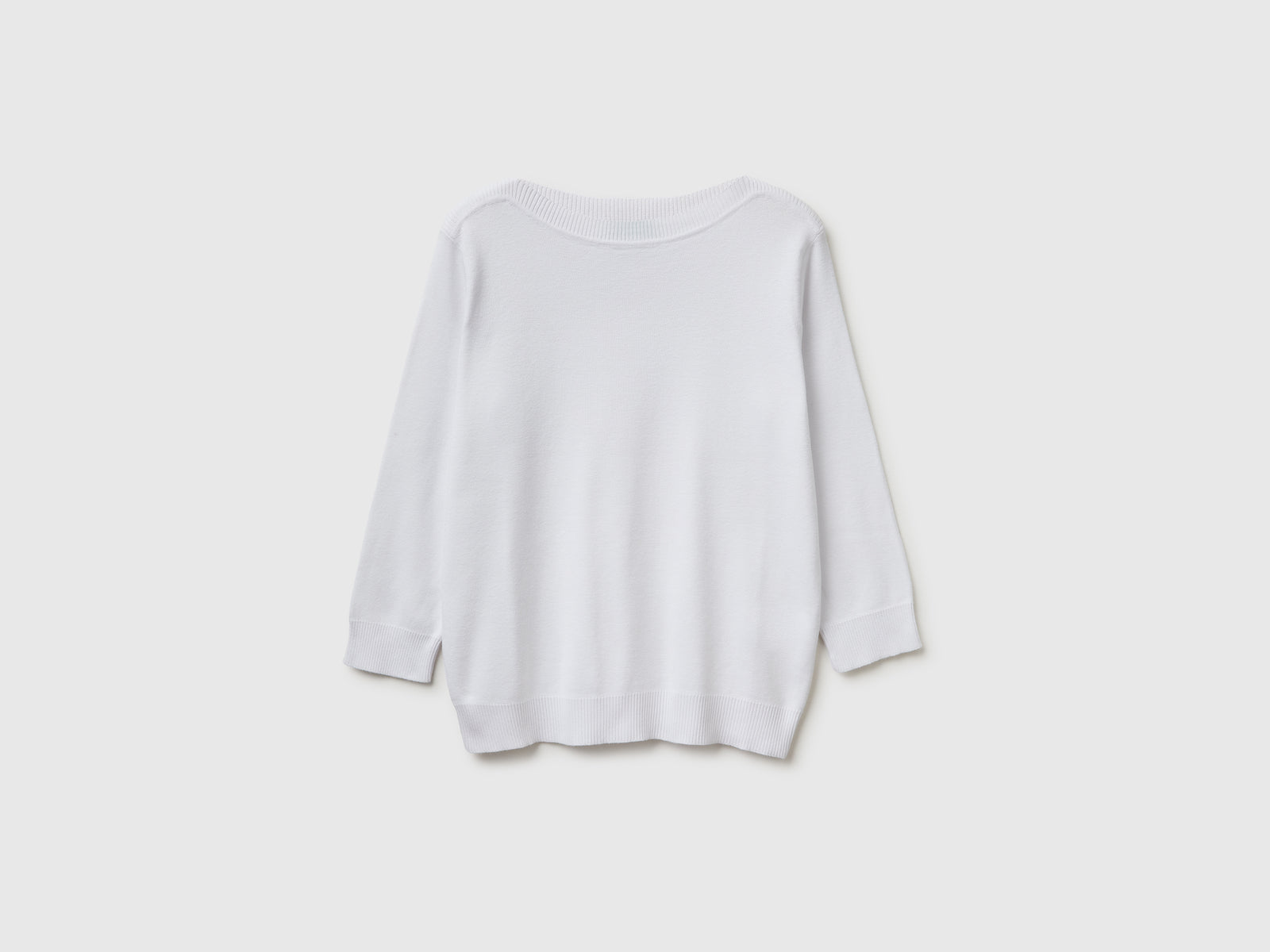 White sweater with boat neck - ucb_image_FS