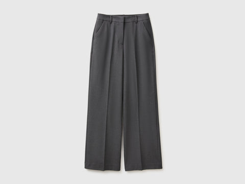Calças amplas em viscose mista stretch - ucb_image_FS