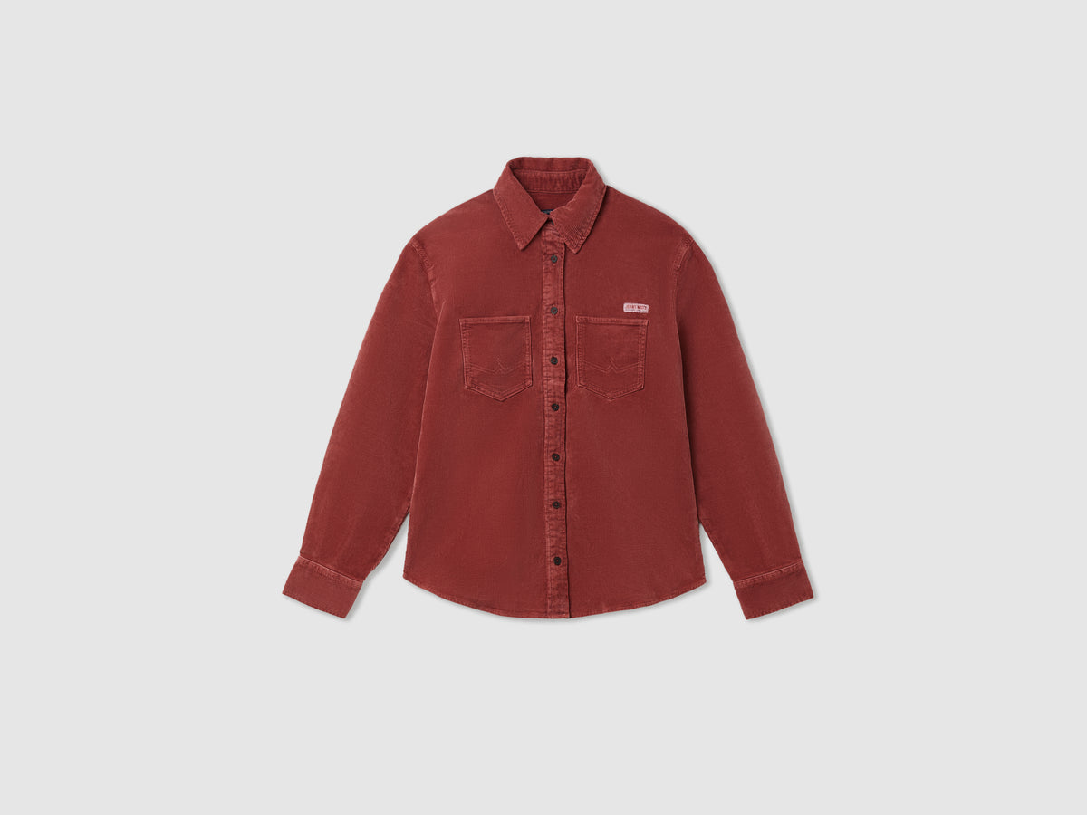 Camisa de veludo canelado lavagem vintage - ucb_image_FS