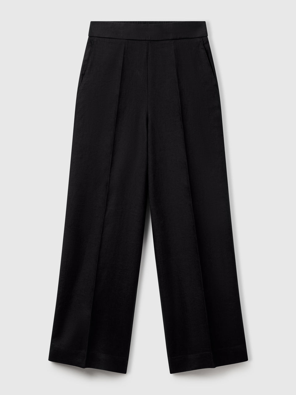 Palazzo trousers in 100% linen - ucb_image_FS