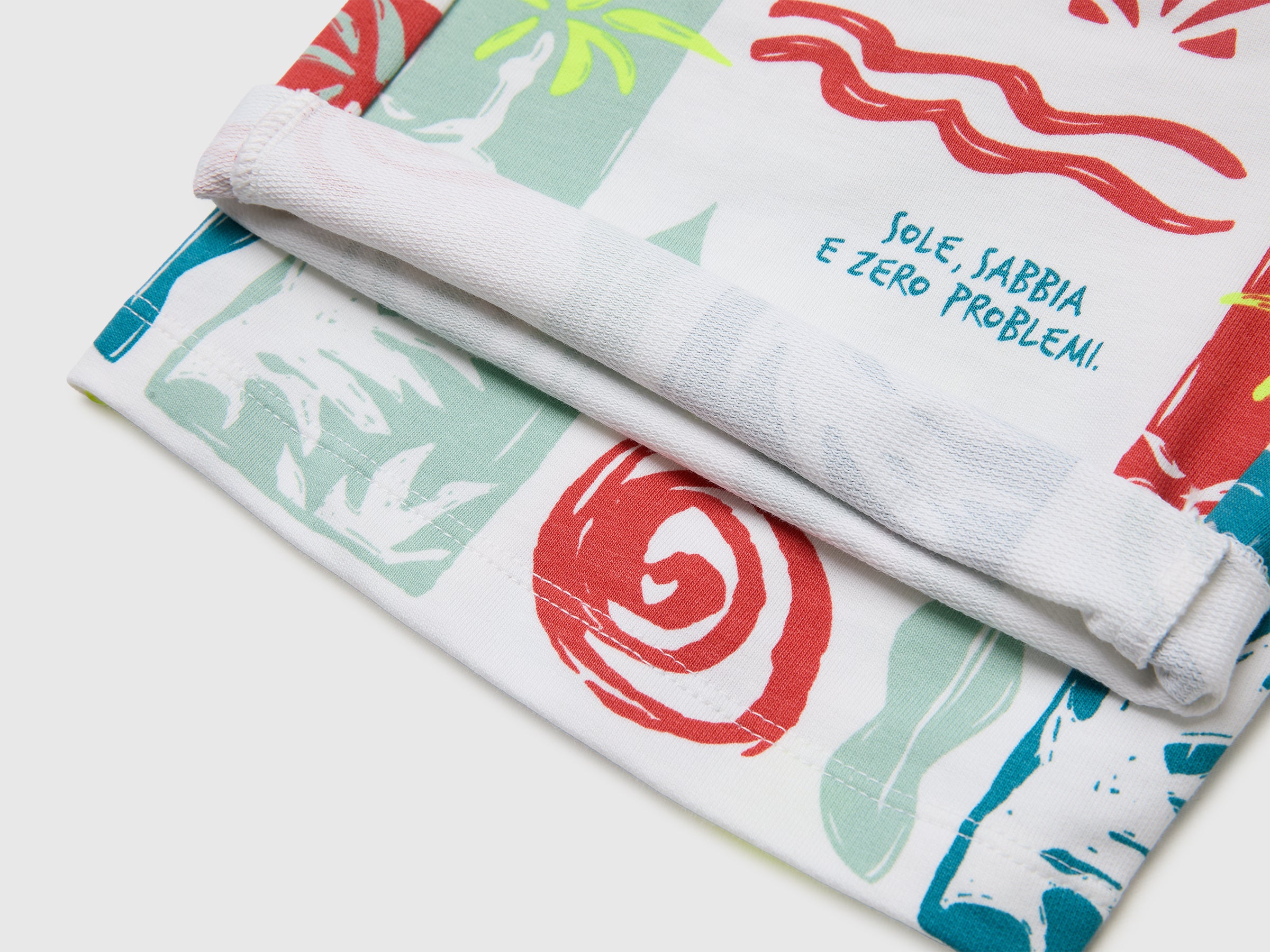 Printed sweatshirt Bermuda shorts - ucb_image_DS1