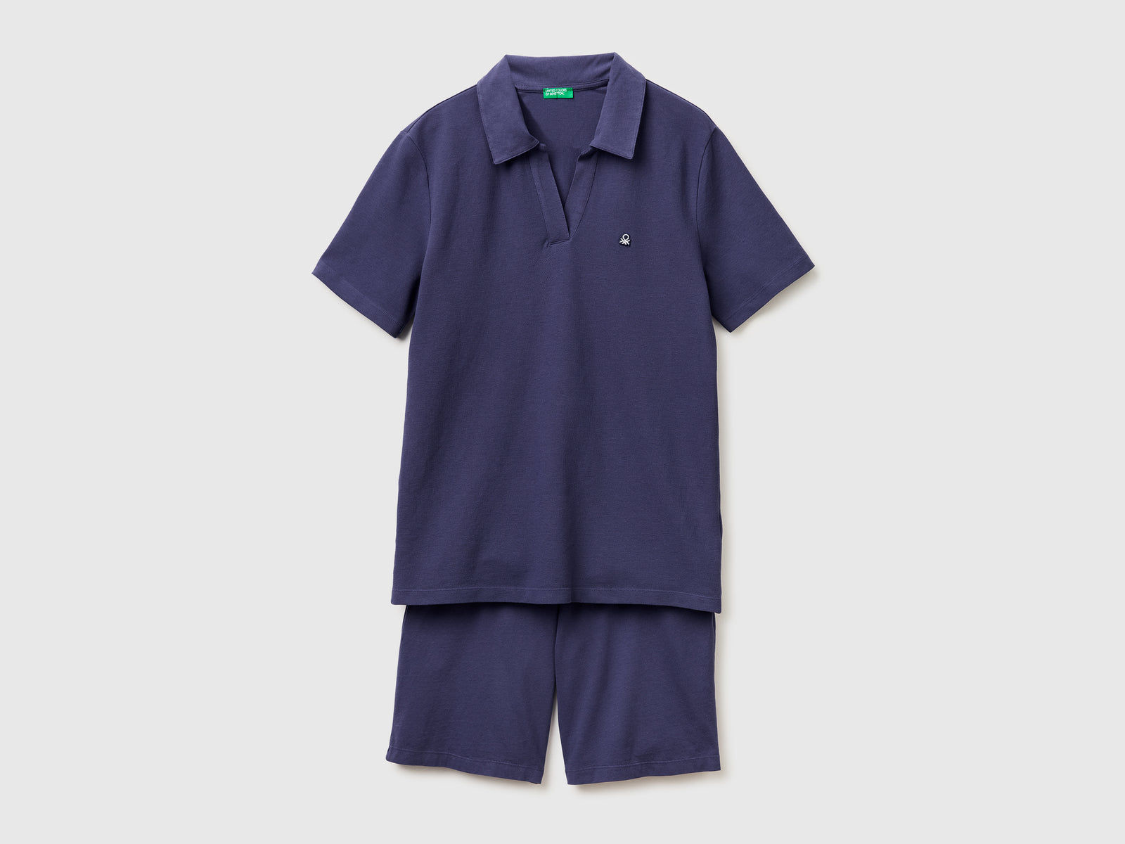 Pijama com t-shirt estilo polo - ucb_image_FS