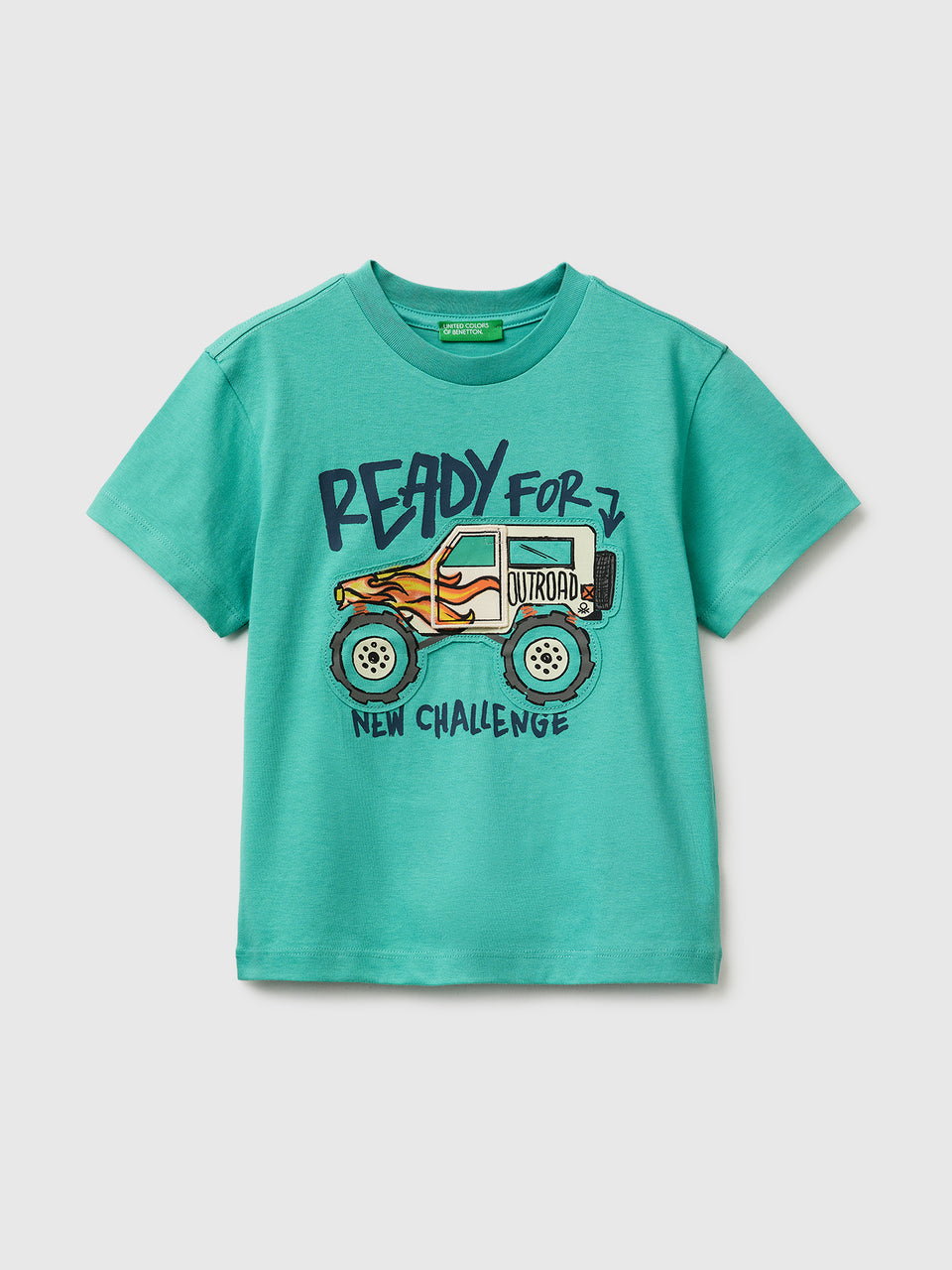 T-shirt with print and application - ucb_image_FS
