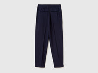 Regular fit trousers with crease - ucb_image_BS