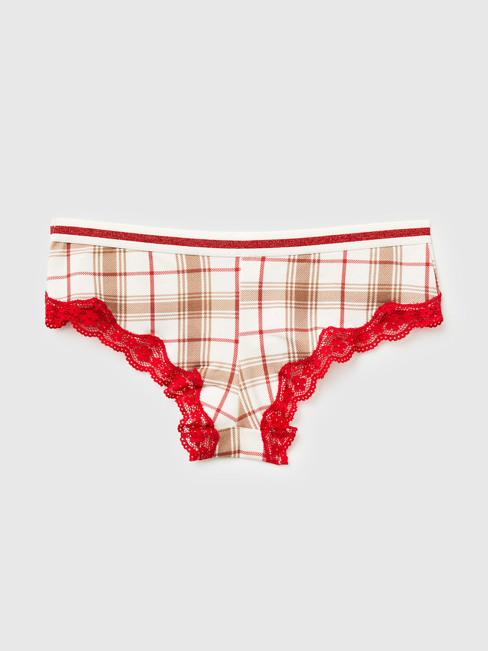 Culotte tartan com renda - ucb_image_BS