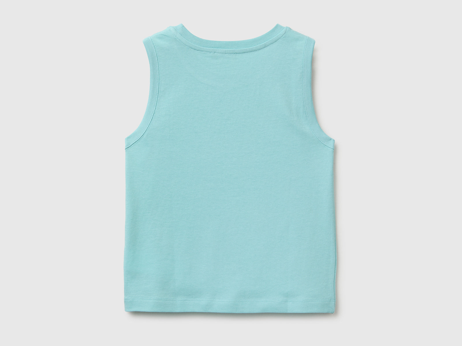 Organic cotton tank top with logo print - ucb_image_BS