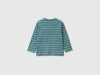 T-shirt às riscas com estampa - ucb_image_BS
