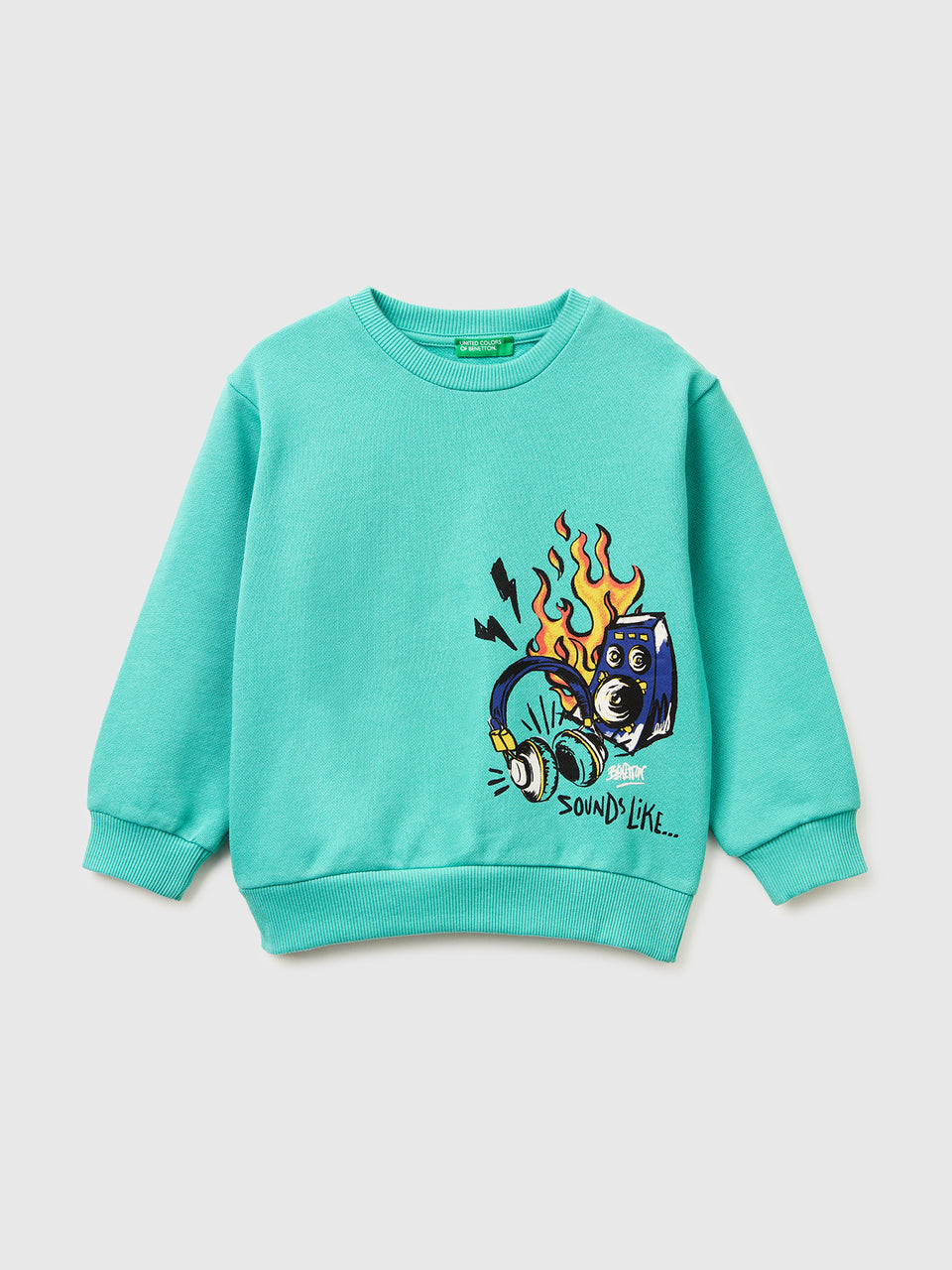 Oversized sweatshirt with print - ucb_image_FS