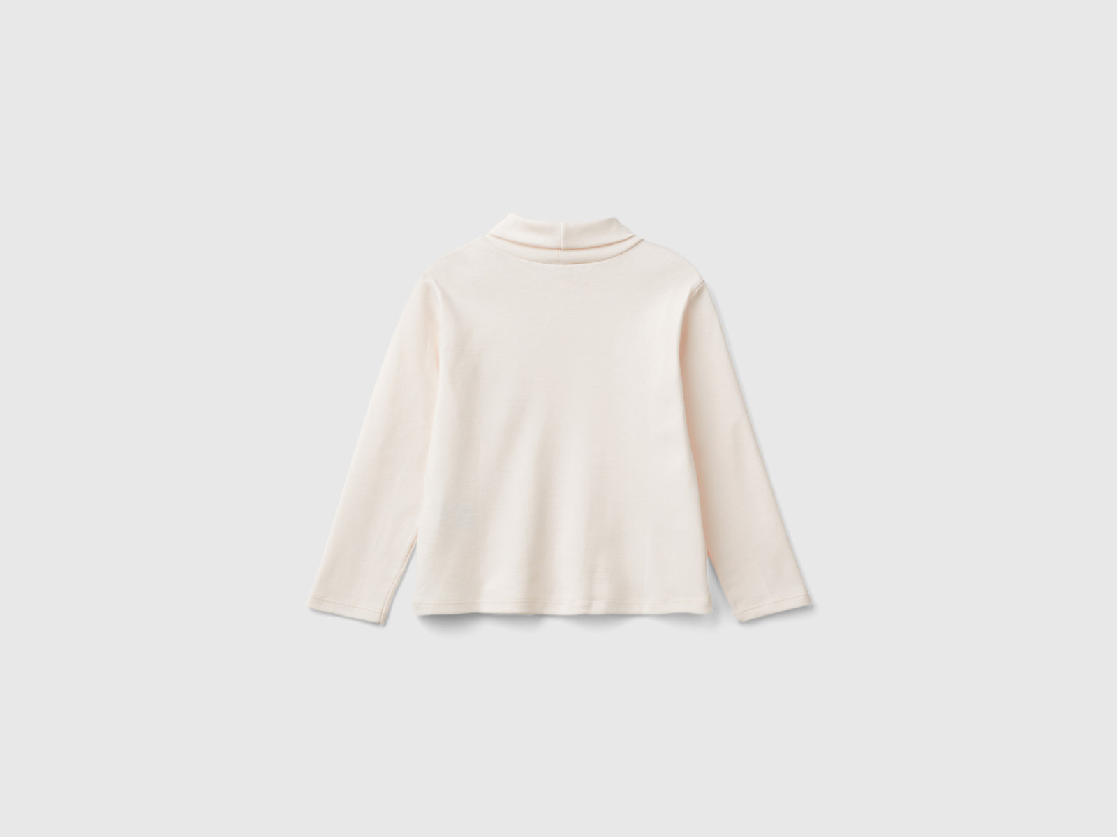 T-shirt de gola alta em algodão quente orgânico - ucb_image_BS