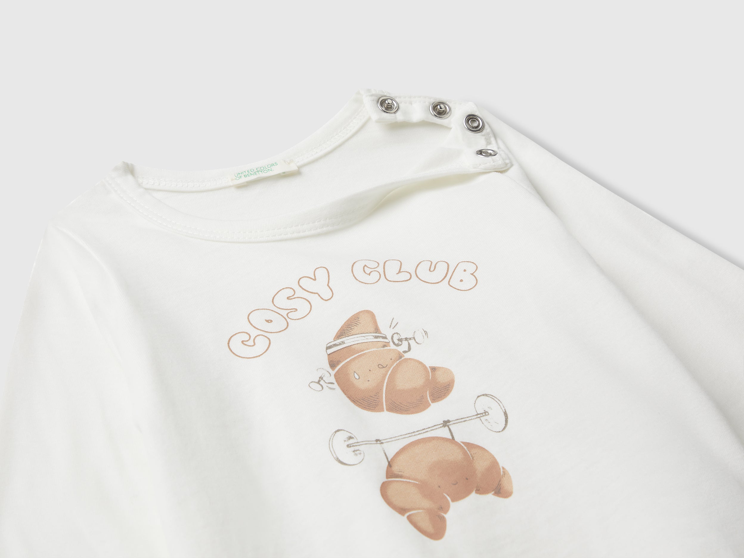 T-shirt de gola redonda em algodão - ucb_image_DS1