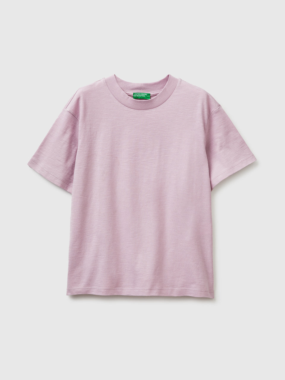 Crew neck t-shirt in lightweight cotton - ucb_image_FS
