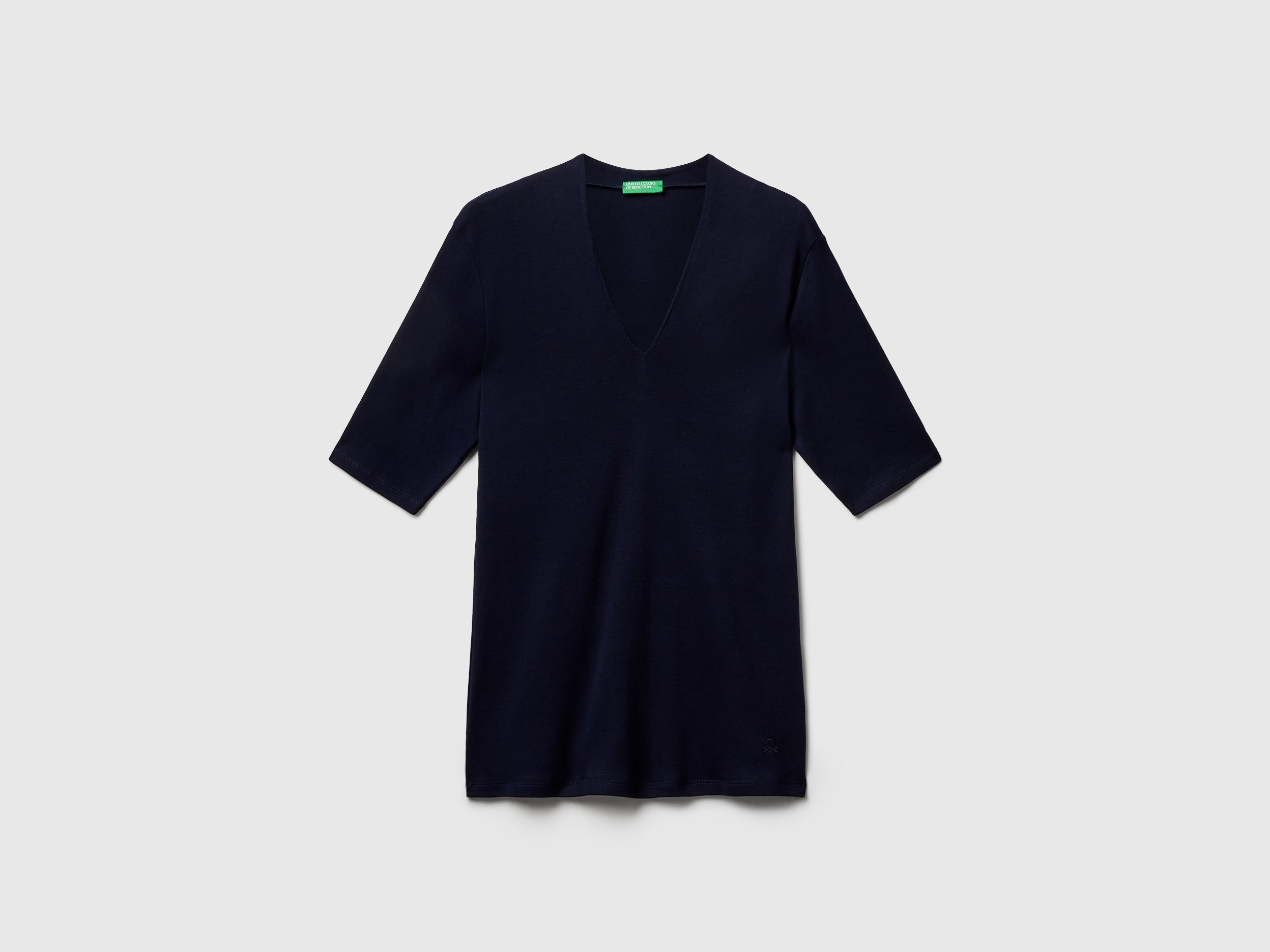 T-shirt slim fit em algodão de fibra longa - ucb_image_FS