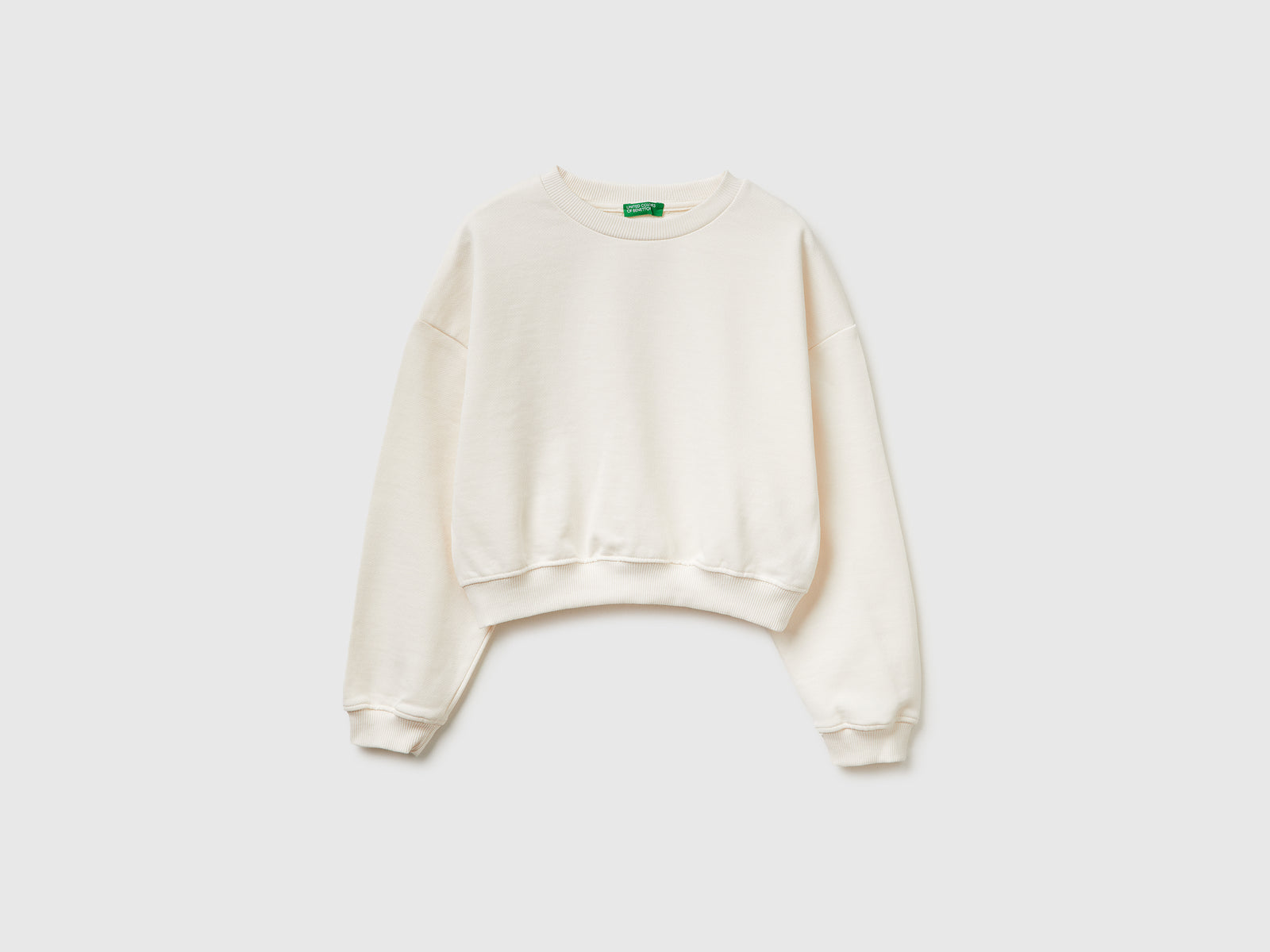 Cropped fit sweatshirt - ucb_image_FS