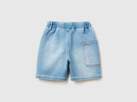 Shorts in denim elasticizzato - ucb_image_BS