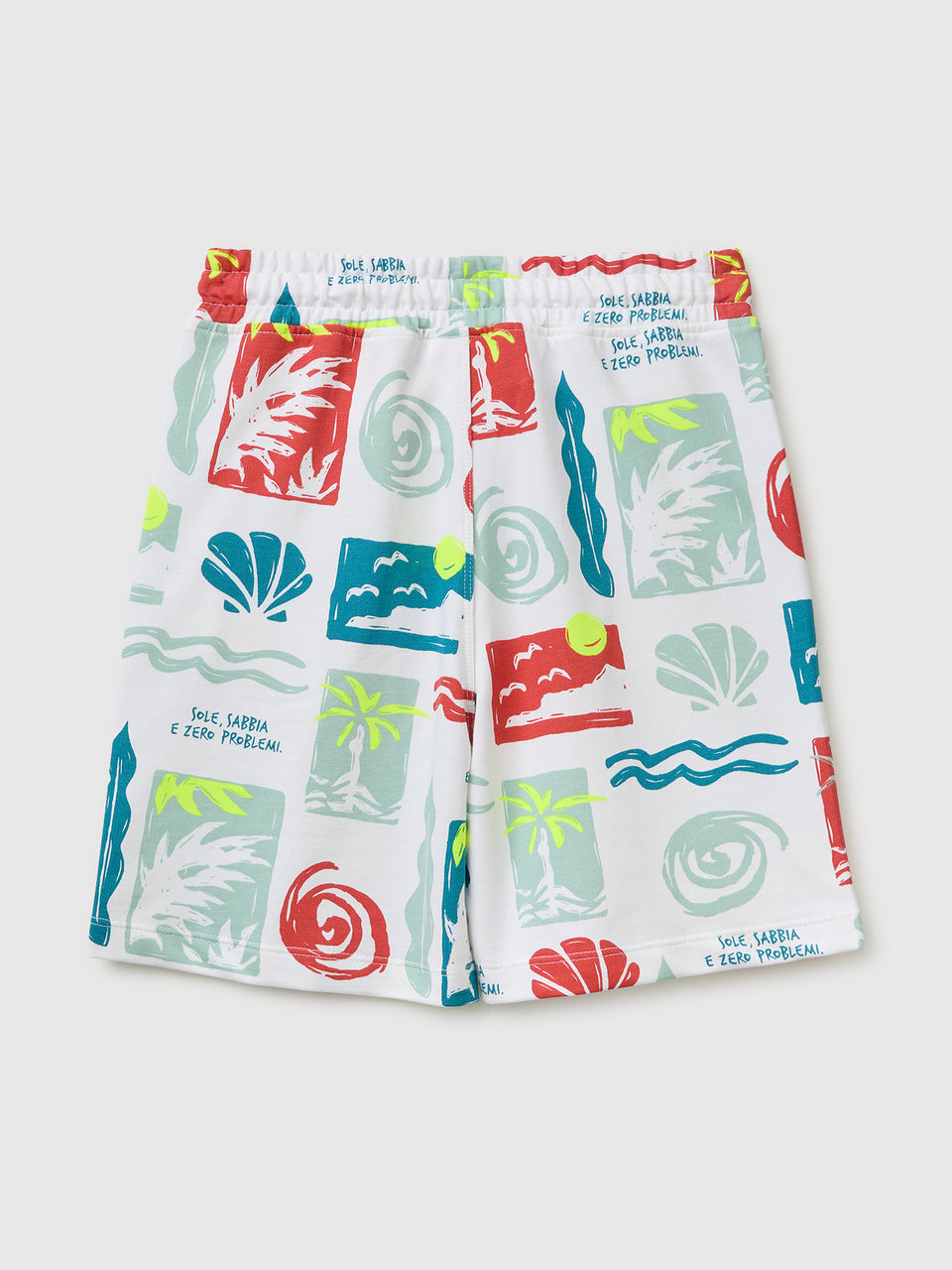 Printed sweatshirt Bermuda shorts - ucb_image_BS