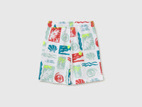 Printed sweatshirt Bermuda shorts - ucb_image_BS
