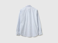 Camisa azul-claro às riscas button down - ucb_image_BS