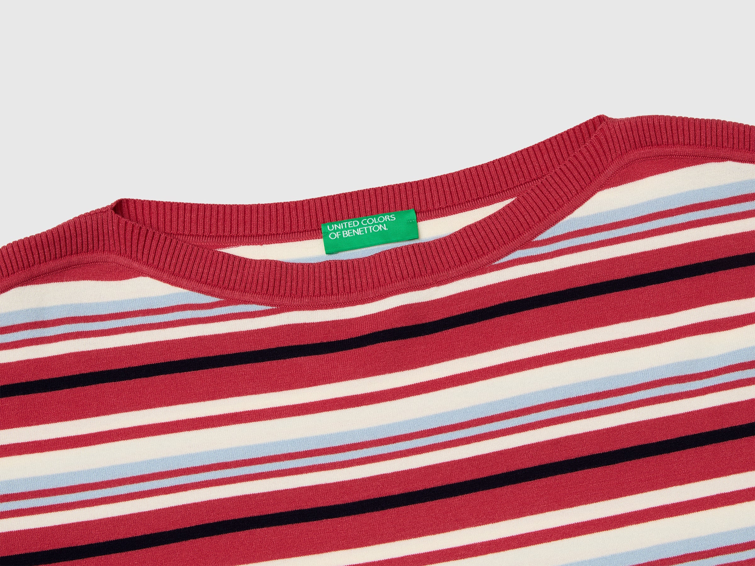 Striped boat neck sweater - ucb_image_DS1