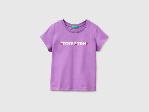 T-shirt with glitter print - ucb_image_FS