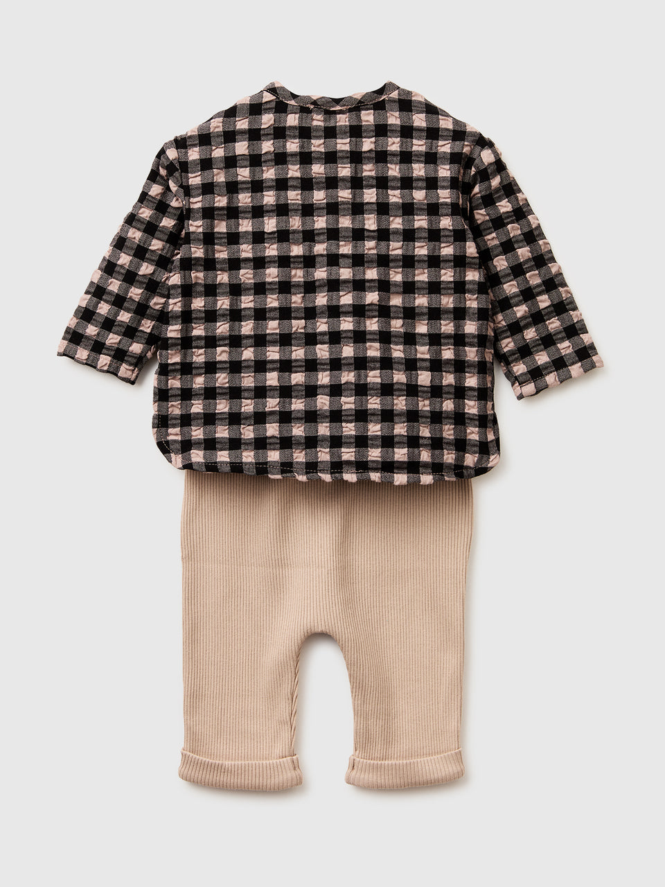 Checked shirt and trousers set - ucb_image_BS