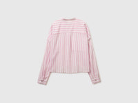 Striped shirt with mandarin collar - ucb_image_BS