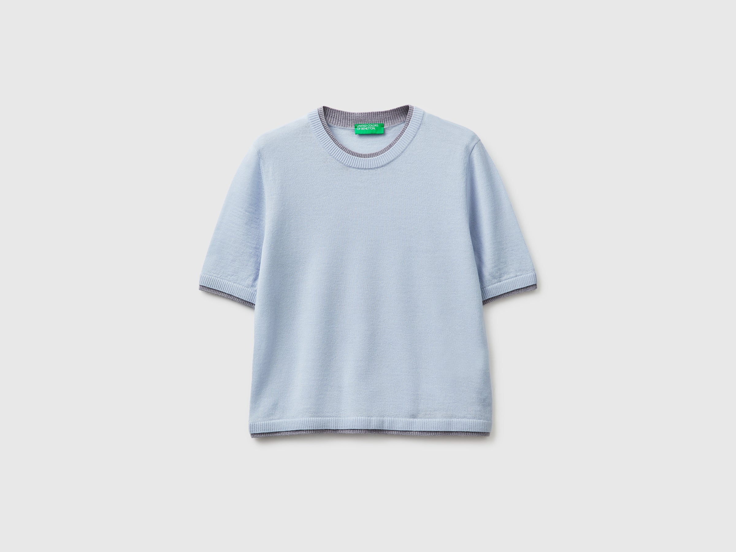 100% Merino wool short-sleeved shirt - ucb_image_FS
