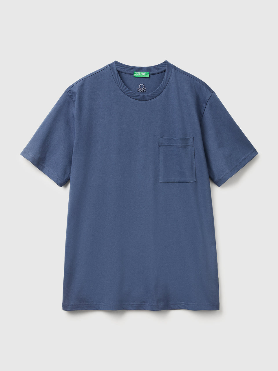T-shirt em algodão com bolso pequeno - ucb_image_FS