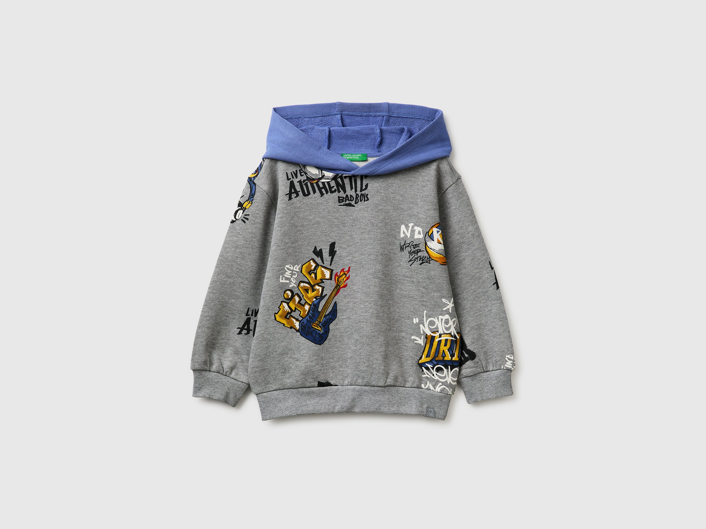 Printed hoodie - ucb_image_FS