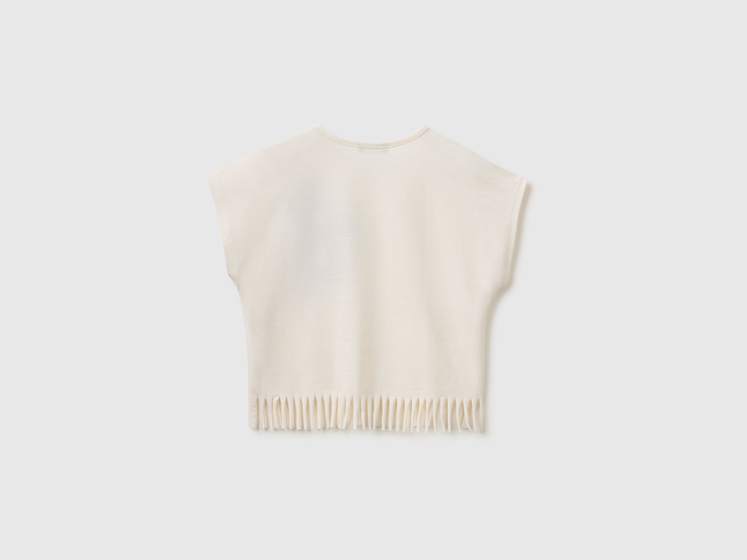 T-shirt with fringes and embroidery - ucb_image_BS