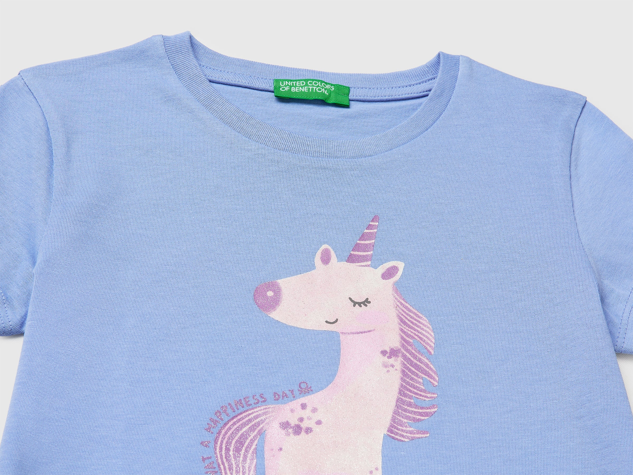 T-shirt with print and glitter - ucb_image_DS1
