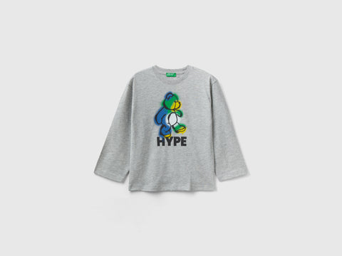T-shirt de gola redonda com estampa - ucb_image_FS